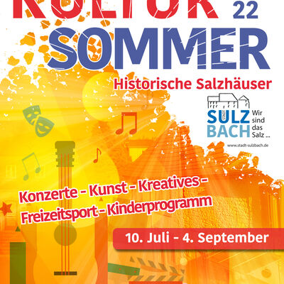 Plakat Kultursommer 2022