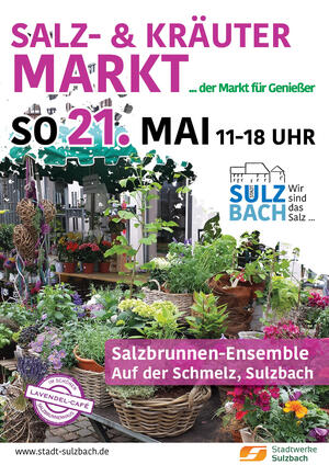 Plakat Salz-und Kräutermarkt 2023