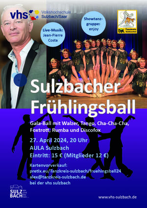 Plakat Frühlingsball 2024